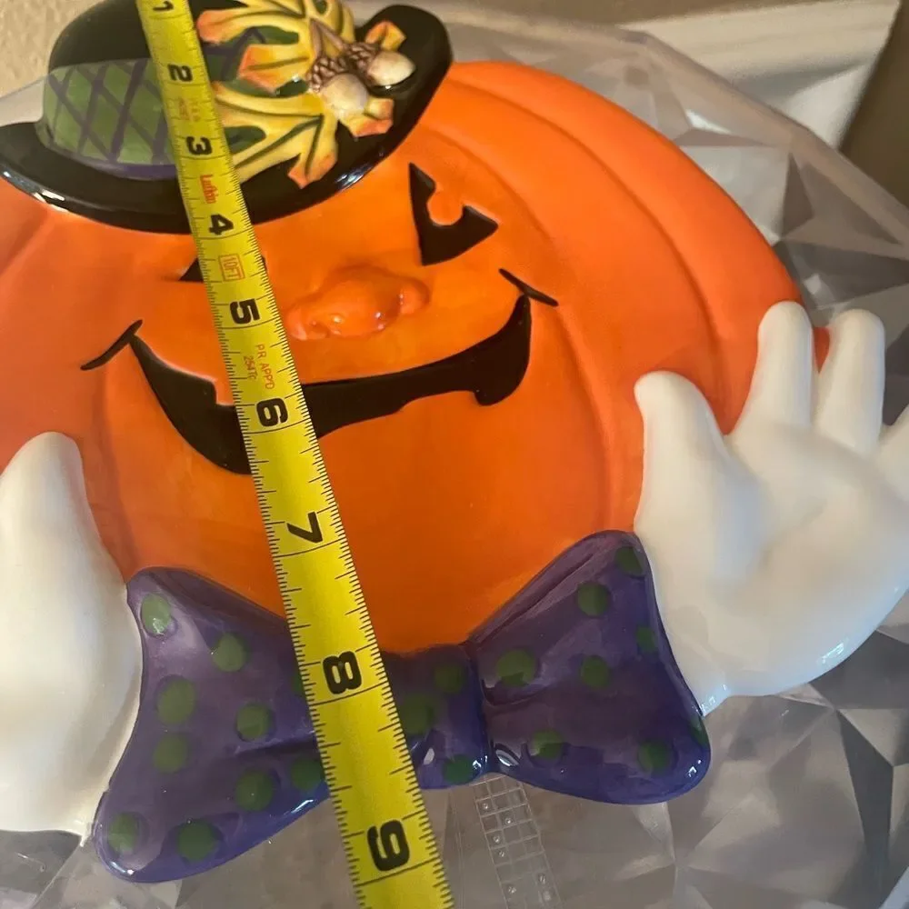 Fitz and Floyd Derby Pumpkin Plate